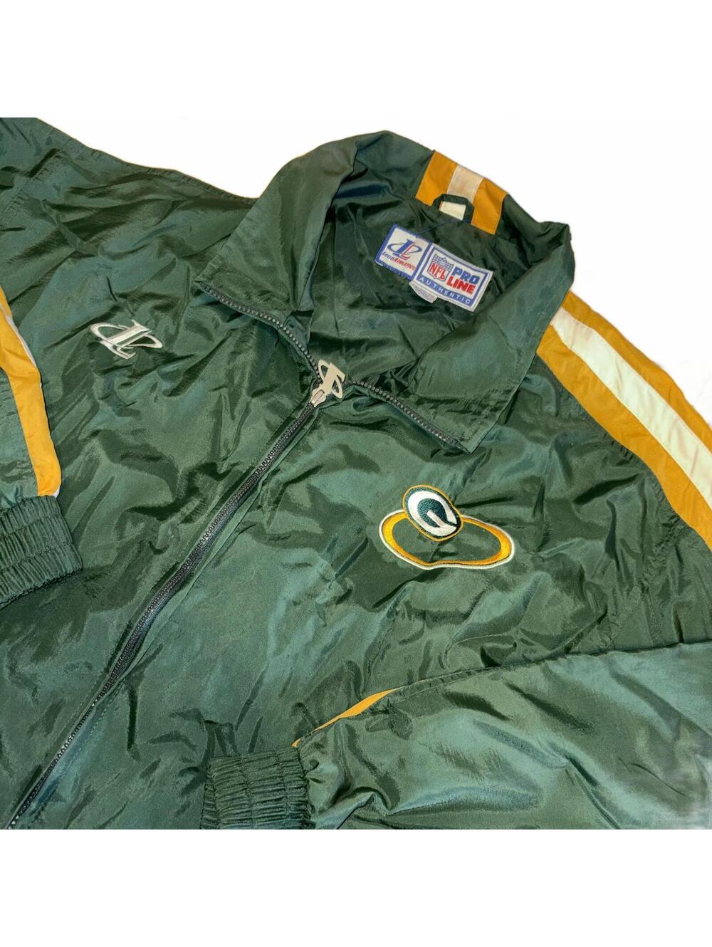 Vintage 90s Green Bay Packers Y2K NFL Pro Line Men’s XL Jacket LogoAthletic - Picture 3 of 8